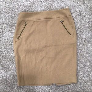 Loft khaki skirt